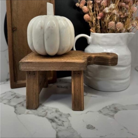 Large Marble Pumpkin White - Threshold with Studio McGee - Picture 5 of 8